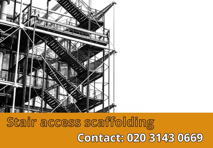 Stair Access Scaffolding Harefield